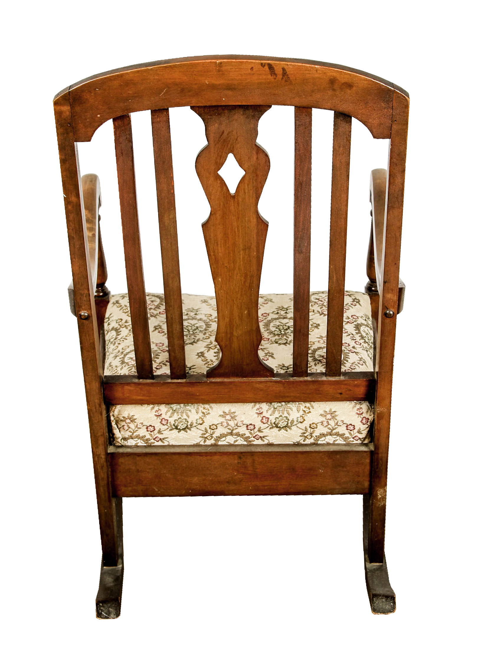 Vintage Upholstered Rocking Chair EBTH